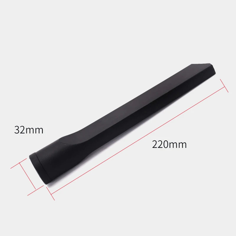Boquilla de aspiradora universal con cabezal de cepillo de succión para aspiradoras de 32 mm, 35 mm, 1 1/4 pulg. y 1 3/8 pulg., accesorio para rincones de cama y sofá.