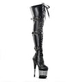 Sexy Thigh High Boots 8-9 Inch High Heels Fashion Platform Womens Over The Knee Boots 20-23cm High-Heeled Boots Pipe Dance Boots