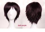 BENIHAIR Synthetic Wig Cosplay Wig White Red Green Blue Pink Yellow Hair Short Layered Wig Fake Hair Extension Men Women Party Wig