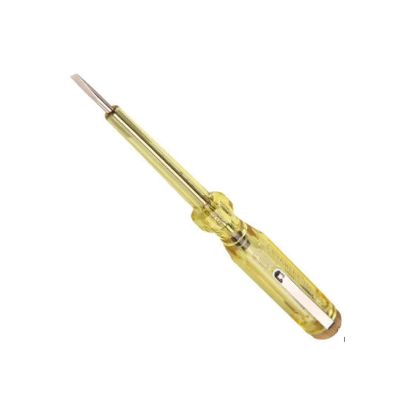 Stanley 1 pces dc ac detector de tensão elétrica atual caneta tester sensor volt teste circuito digital com bateria de néon livre