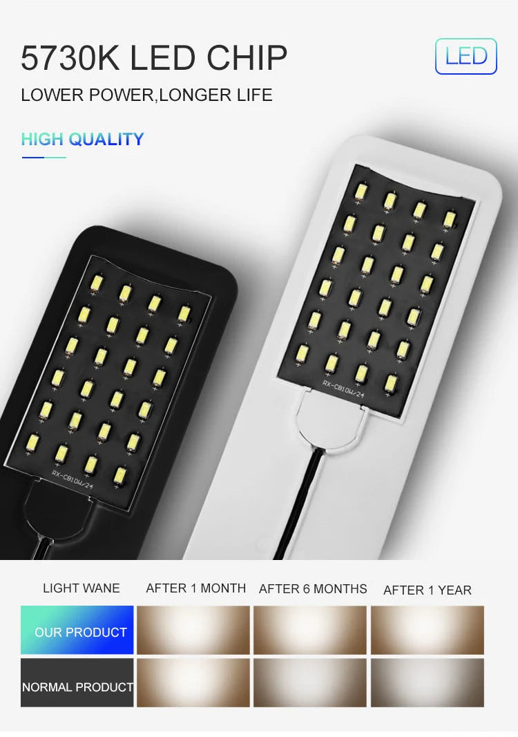 Super Slim LED Aquarium Light Lighting plants Grow Light 5W/10W/15W Aquatic Plant Lighting Waterproof Clip-on Lamp For Fish Tank