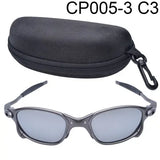 MTB Man Polarized Sunglasses Cycling Glasses UV400 Fishing Sunglasses Metal Bicycle Goggles Cycling Eyewear Riding Glasses D4-3