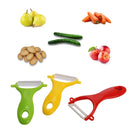 LMETJMA Ceramic Peeler 4 Color Vegetable Fruit Peeler Kitchen Potato Carrot Cucumber Peeler Peeling Kitchen Gadgets KC0113