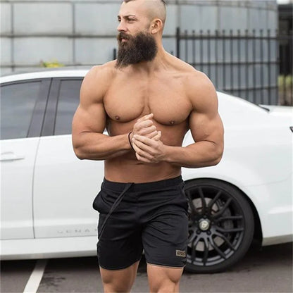 2024 NEW Summer Running Shorts Men Sports Jogging Fitness Shorts Quick Dry Mens Gym Men Shorts mesh gyms Shorts Men's sweatpants