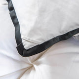 3D Luxury Quilted 100% High Rank Goose Down Duvet Quilt King Queen Full Size Comforter Winter Thick Blanket Solid Color