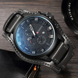 Relojes CURREN para hombre, marca superior, de lujo, a la moda y estilo informal, de cuarzo, con fecha, resistente al agua, reloj de pulsera masculino