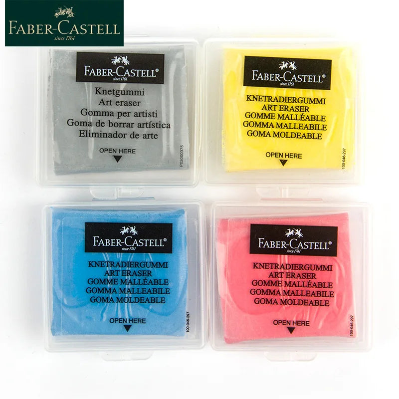 Faber-Castell Kneaded Art Eraser for Drawing, Highlighting, and Cleaning - Soft Art Eraser for Art, Painting, Design, and Sketching - Stationery
