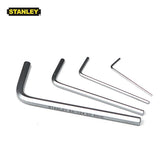 Stanley-mini hex key short and smooth, 1 piece, 0.7mm, 0.9mm, 1.3mm, 1.5mm, 3mm, 4mm, 5mm, 6mm, 7mm, 8mm, 10mm, s2, alloy steel