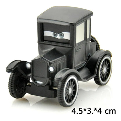 Disney Pixar Cars 3 2 Metal Diecast Car Toy Lightning McQueen Queen of England Fritter Miss For Kids Boy Birthday Toy Car Gifts