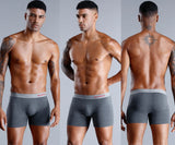 Brand Underwear Men Boxer Shorts For Men Panties Boxershorts Long Underpants Natural Cotton High Quality sexy homme hot calecon