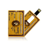 USB Flash Drive High Speed ​​Bank Credit Card Pen Drive 4GB 8GB 16GB Pendrive 32GB 64GB Memory Usb Stick Flash Drive 128GB