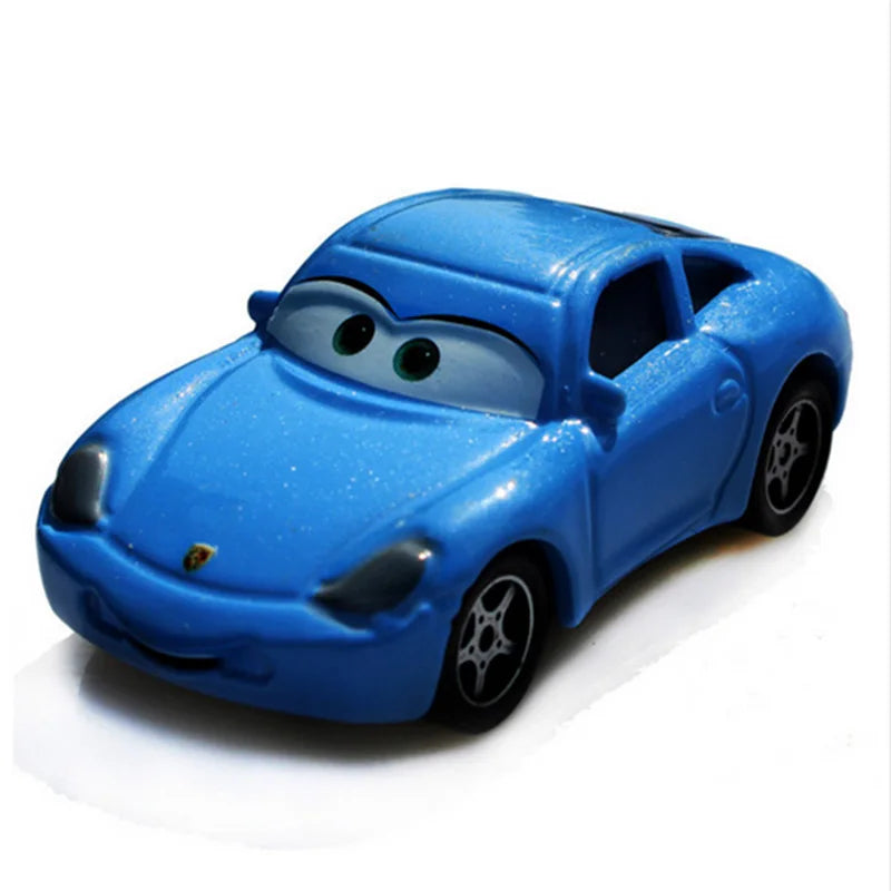 Disney Pixar Cars 3 2 Metal Diecast Car Toy Lightning McQueen Queen of England Fritter Miss For Kids Boy Birthday Toy Car Gifts