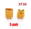 Conectores tipo bala para baterías Lipo RC, drones RC, aviones, coches, barcos, XT60, XT-60, XT30, XT90 (10 unidades) 