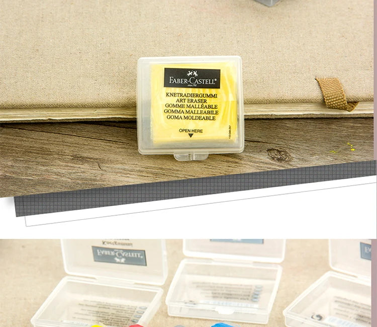 Faber-Castell Kneaded Art Eraser for Drawing, Highlighting, and Cleaning - Soft Art Eraser for Art, Painting, Design, and Sketching - Stationery