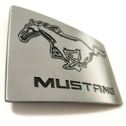 Classic Cowboy Mustang Belt Buckle Suit 4cm Belt Metal Men Jeans Accessories Fivela for 4cm Belts Running Horse Pin Buckles