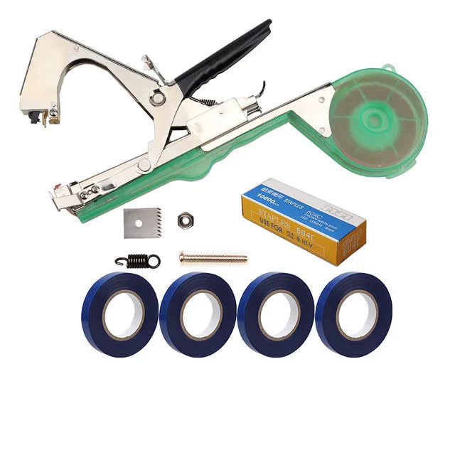 Onnfang Plant Tying Tapetool New Branch Machine Vegetables Fruit Flower Handle Tapetool Stem Strapping tape Garden tool Tapes