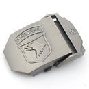 Men's & women's belt buckle tactical fashion suitable for canvas cotton belt 38MM-40MM belt zinc alloy quick release men's belt