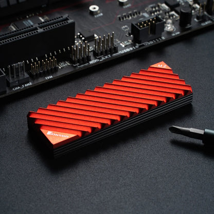 JONSBO M.2 2280 Solid State Hard Disk Aluminum Heatsink with Thermal Pad for m2 Desktop PC Thermal Gasket PC Accessories