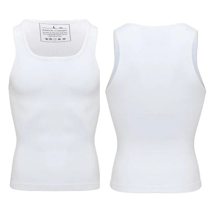 Faja moldeadora de cuerpo para hombre, moldeadora de abdomen, ropa interior moldeadora, entrenador de cintura, chaleco corrector de postura, corsé.
