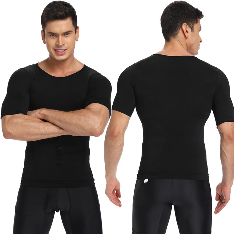 Faja moldeadora de cuerpo para hombre, moldeadora de abdomen, ropa interior moldeadora, entrenador de cintura, chaleco corrector de postura, corsé.