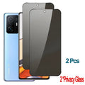 Privacy Glass For Xiaomi 14T 13T 11T 12T Pro Anti-Spy Tempered Glass Mi 11 Lite 5g NE Screen Protector Xiomi 11 T Film Smartphone Mi 11Lite 11i Mi11T Prevent Peeping Protective Glasses Mi 11T Pro 9H Glare Glass
