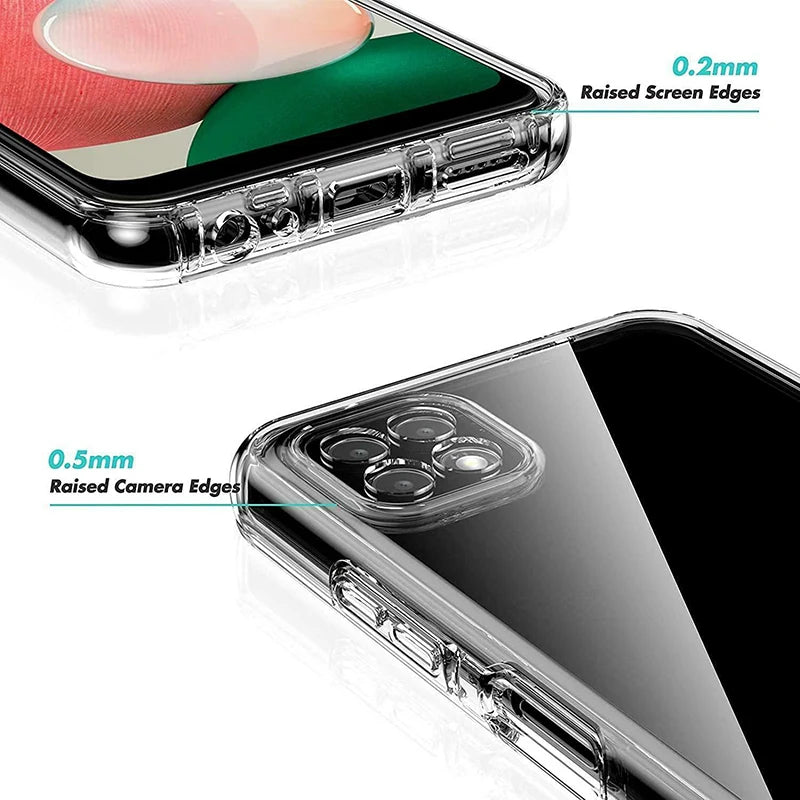 360 Full Body Case For Samsung Galaxy A12 A21S A20E A50 A70 A40 A10 A41 A42 A51 A71 Double Side TPU Clear Funda
