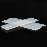 Hot Melt Adhesive Glue Gun 10/20/50pcs Transparent Hot Glue Sticks Silicone Rod for 7/11mm Gun DIY Tools Kitchen Cabinet Storage