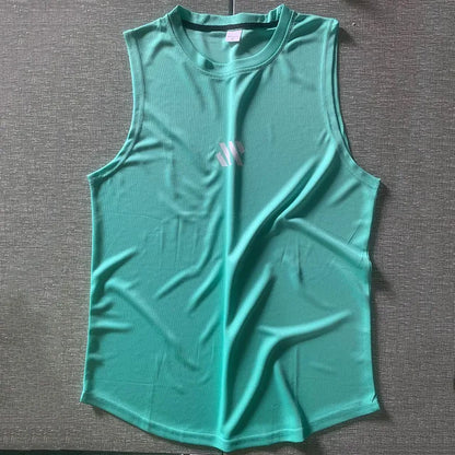 GITF-Tops de musculação para homens, treino de ginástica, camisa bocas fitness, correndo Kleding, longarina, singlet, Zomer, colete de treino