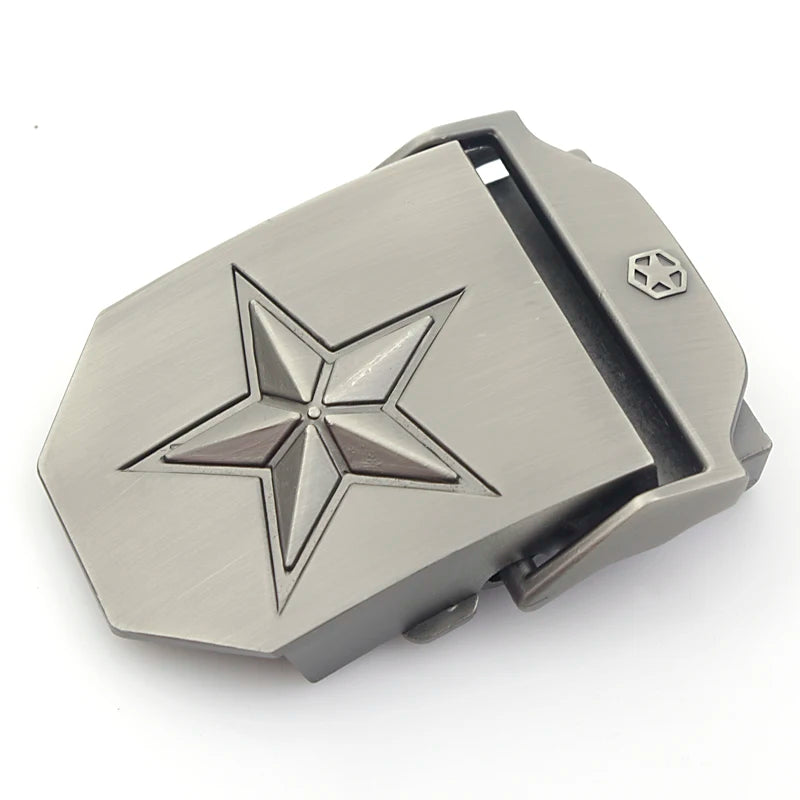 Men's & women's belt buckle tactical fashion suitable for canvas cotton belt 38MM-40MM belt zinc alloy quick release men's belt