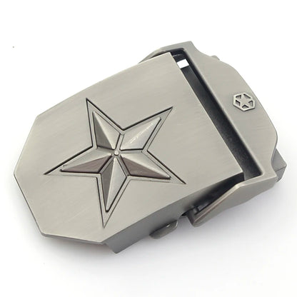 Men's & women's belt buckle tactical fashion suitable for canvas cotton belt 38MM-40MM belt zinc alloy quick release men's belt
