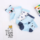 5 Pairs/Lot Newborn Soft Cotton Knitted Socks Baby Short Socks 0-24 Months 