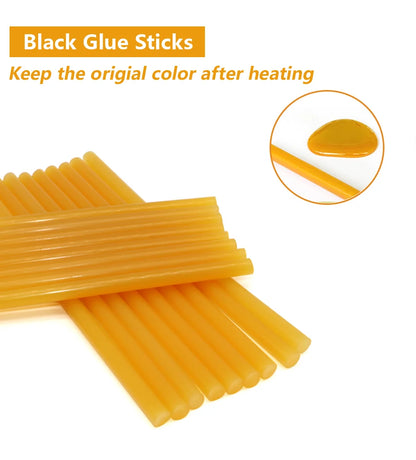 Color glue stick 10pcs 7/11x270mm(Green: 200 mm） hot melt glue stick 7mm/11mm diameter household DIY industrial hot glue stick