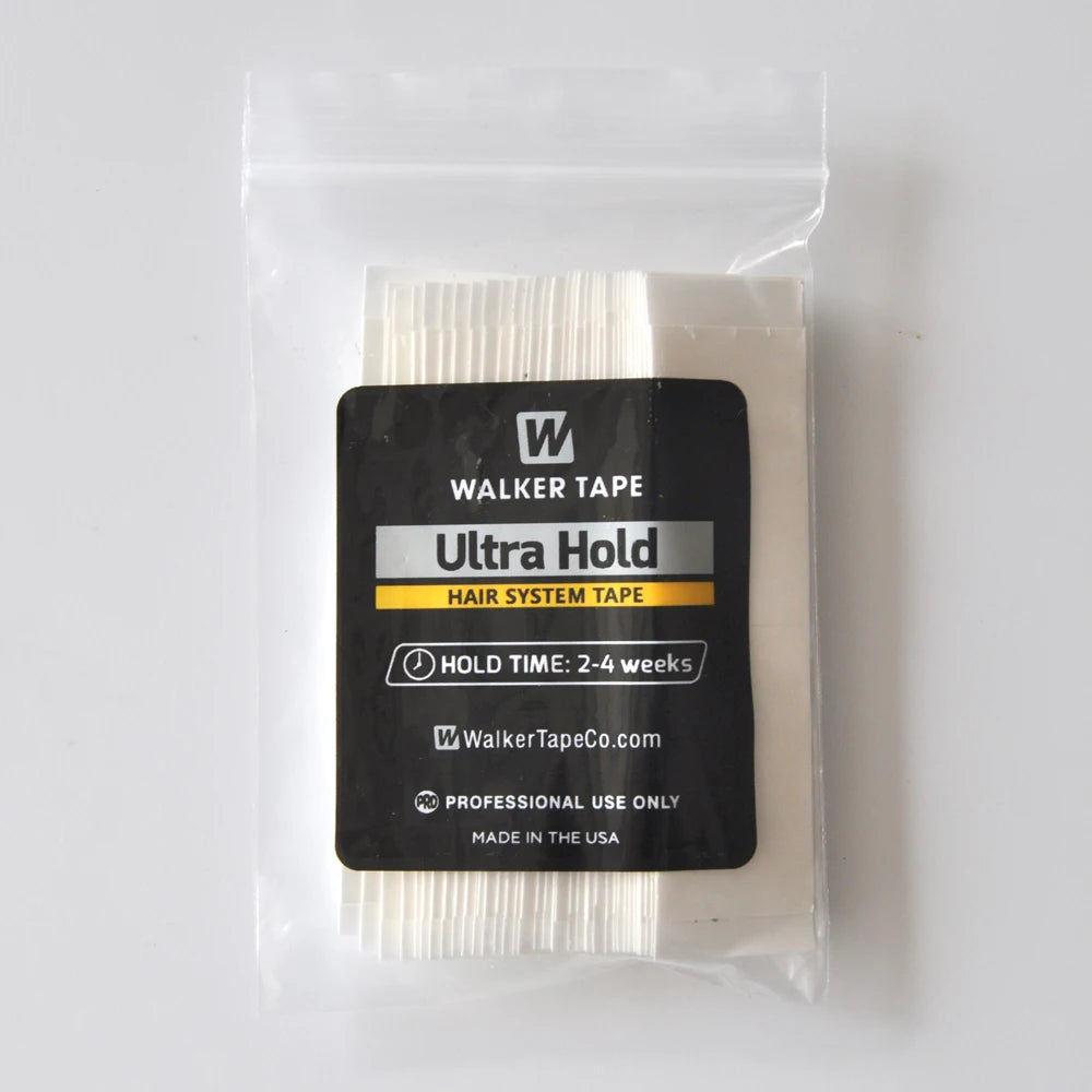 Ultra hold forte sistema de cabelo branco fita dupla face adesiva super fita para peruca de renda/homem peruca/peças de cabelo