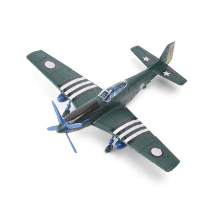 1/48 Scale WWII AirForce P-40 Tomahawk Military Flying Tigers P51 MUSTANG F4U BF109 Fighter Model Collection DIY Puzzle Toys