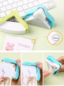 3-in-1 Corner Rounder Border Punches for Scrapbooking Diy Mini Corner Cutter R4/R7/R10mm Circle Trimmer Punch Office Supplies