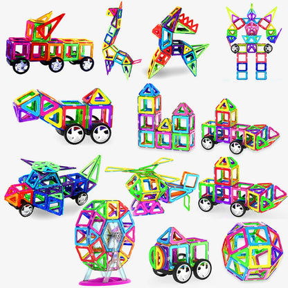 Juguetes magnéticos para niños de gran tamaño, bloques magnéticos para niños, juego de construcción de diseño, juguetes para niños, bloques de construcción
