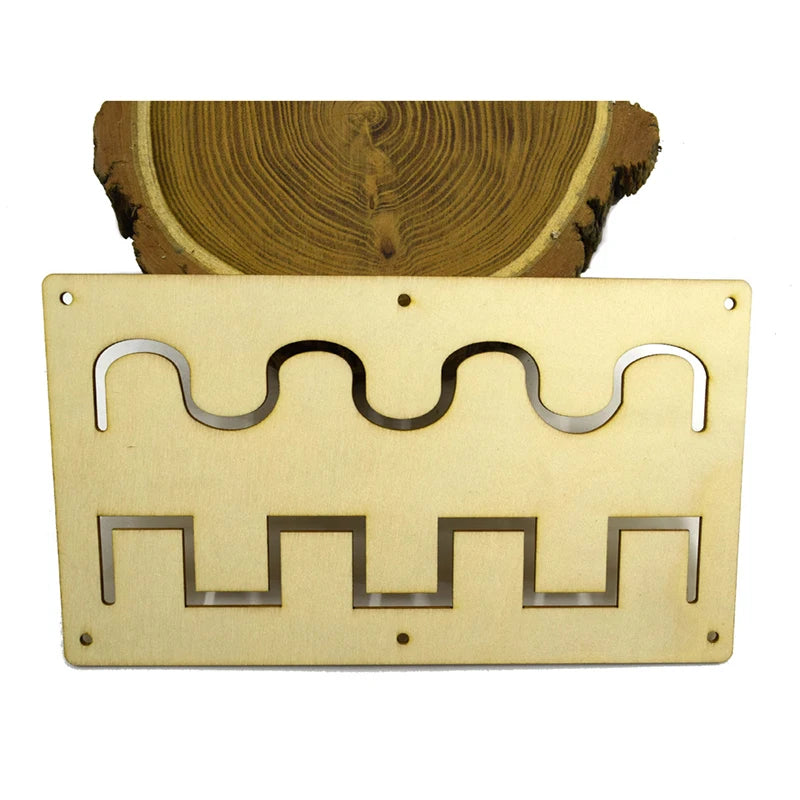 Montessori Busy Board Accessories Wood DIY Toy Material Education Activity Board Parts Toys For Children Basic Skills Learning