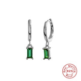 CANNER 925 Sterling Silver French Punk Hip-Hop Geometric Small Hoop Earrings for Women Gold Silver Party Jewelry Accessories