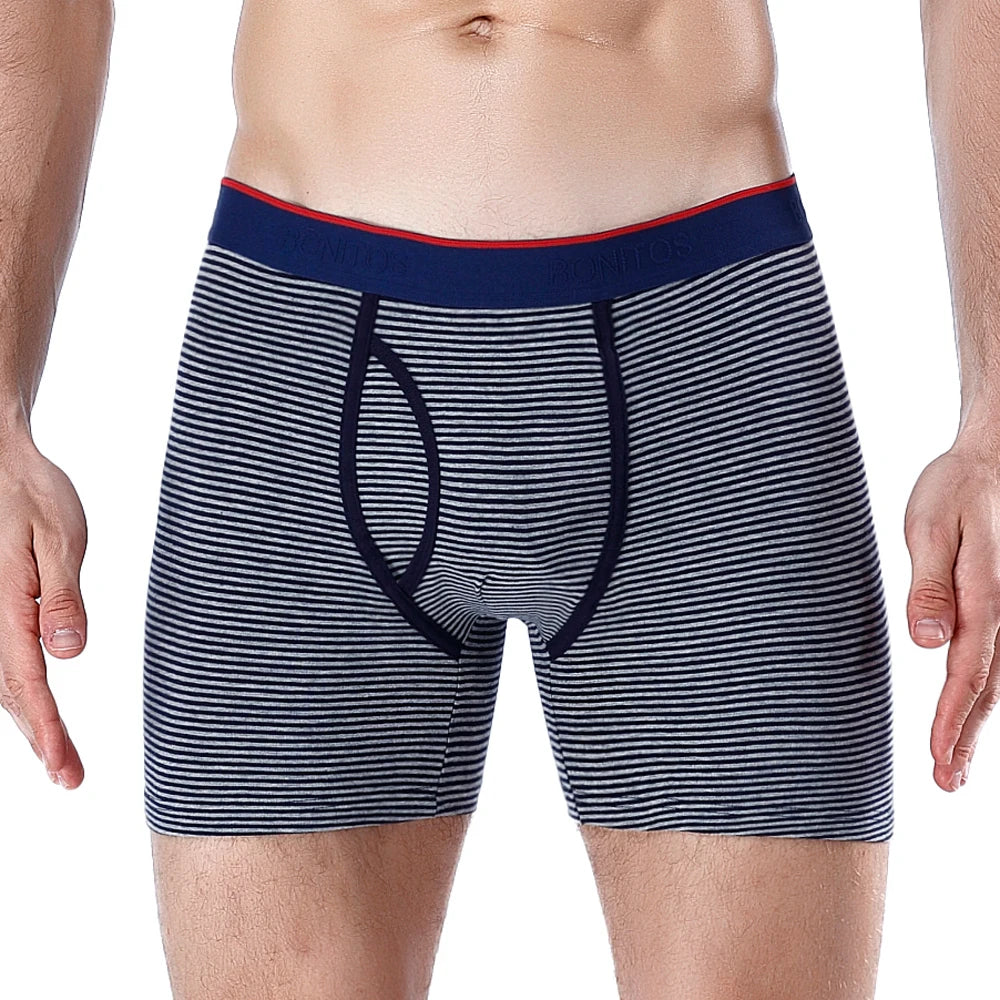 Brand Underwear Men Boxer Shorts For Men Panties Boxershorts Long Underpants Natural Cotton High Quality sexy homme hot calecon