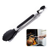 Utensilios para barbacoa, pinzas antideslizantes de silicona para alimentos, pinzas de cocina, utensilio, pinzas de cocina, pinzas para barbacoa, herramientas para ensalada, parrilla, accesorios de cocina