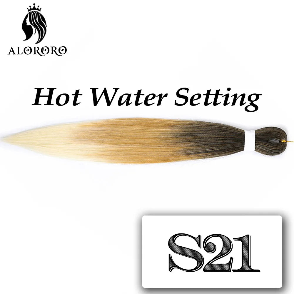 Long Easy Jumbo Tranças Extensões de cabelo sintético, Kanekalon para Crochet, Yaki Straight Trança, Box Cabelo Trançado, 20 ", 26", 30"