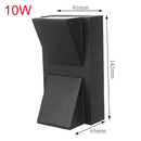 Single Head LED Wall Lamp Waterproof IP65 Garden Corridor Lamp Outdoor Indoor Sconce Light AC85-265V