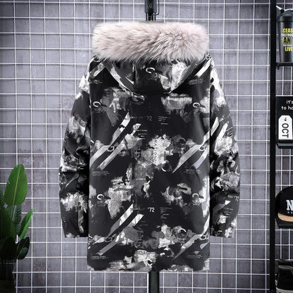 Men's Winter Parka 12XL 11XL 10XL Plus Size Jackets Men Fashion Thickened Camouflage Jacket Coat Male Outerwear Large Size Men