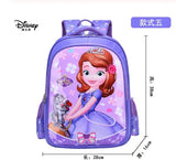 Mochila escolar de dibujos animados Frozen Elsa Anna niñas linda mochila de escuela primaria jardín de infantes Linda mochila