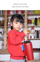 1Pc 700ML Stainless Steel Sports Water Mugs Shaker Bottles With Scale, Outdoor Gym Fitness Shake Cup Protein Powder Mixer Bottle