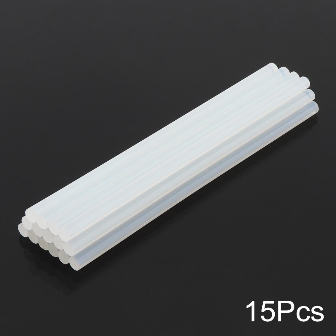 Hot Melt Adhesive Glue Gun 10/20/50pcs Transparent Hot Glue Sticks Silicone Rod for 7/11mm Gun DIY Tools Kitchen Cabinet Storage