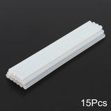 Hot Melt Adhesive Glue Gun 10/20/50pcs Transparent Hot Glue Sticks Silicone Rod for 7/11mm Gun DIY Tools Kitchen Cabinet Storage