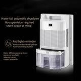 2.2L Intelligent Remote Dehumidifier Air Dryer Purifier Humidity-control Defrost Automatic Shut-down Moisture Absorption Machine