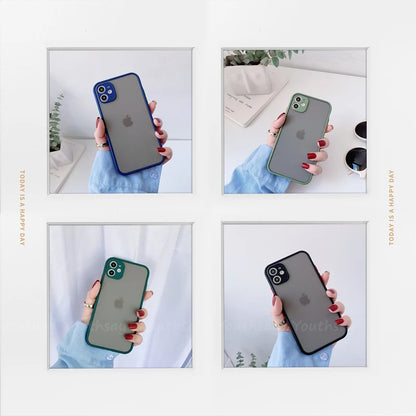 Funda para iPhone SE 2022, funda para iPhone SE 3, 2022, 2020, 8, 7 Plus, funda de silicona mate translúcida de goma para iPhone SE 2022.