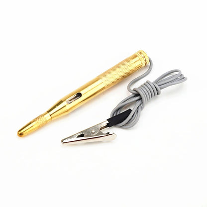 DC 6V 12V 24V Car Motorcycle Circuit Voltage Tester fuses Test Pen Automotive Circuit Tester Detector Cable and Clip